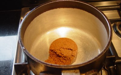 Salsa caramelo cafe